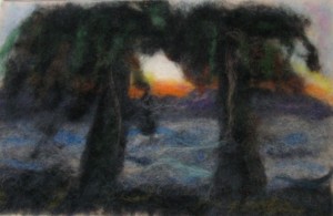 Sea of Galilee Needle Felt