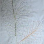Quilting feathers