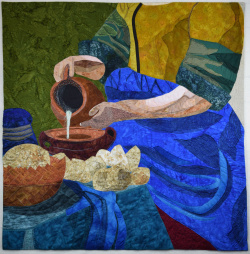 Movement of milkmaid pouring milk Based on Vermeer's "Milkmaid"