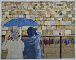Reflections at the Western Wall in israel Reflecting at the Western Wall, Israel
