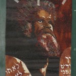 Moses as a quilt portrait