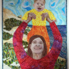 New Life in an Old Land fabric art