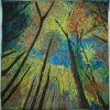 Autumn Glory fabric art