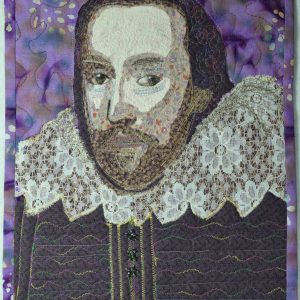 Shakespeare fabric art