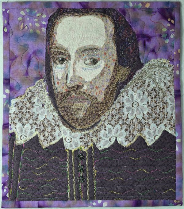 Shakespeare fabric art